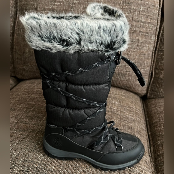 Timberland Women's Chillberg Over the Chill Waterproof Snow Boots, Size 6.5 - Picture 7 of 11